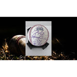 Load image into Gallery viewer, Buster Posey 2018 San Francisco Giants World Series champions team signed Rawlings commemorative baseball with proof
