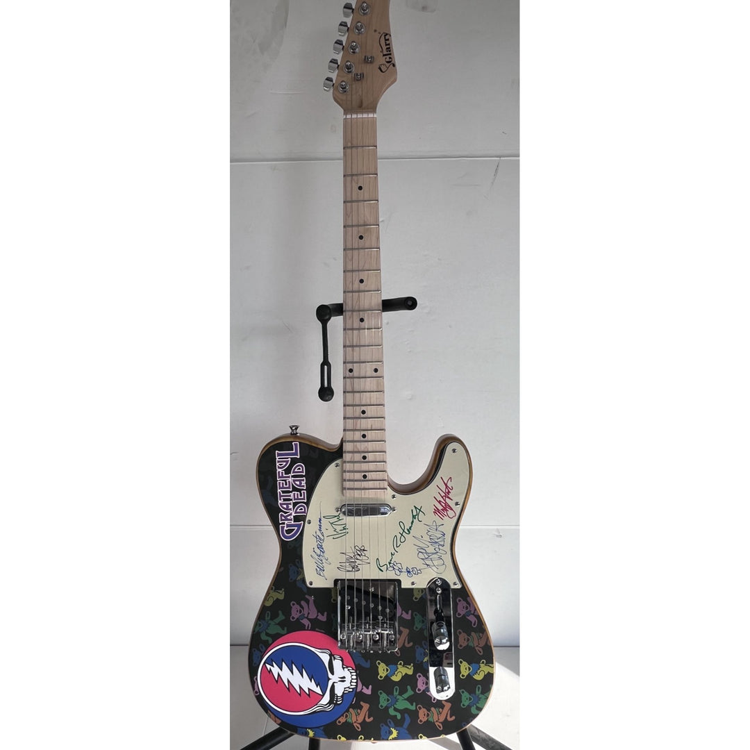 Jerry Garcia and the Grateful Dead telecaster electric guitar signed with proof.