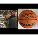 Load image into Gallery viewer, Nikola Jokic &quot;the Joker&quot; Denver Nuggets NBA MVP full size basketball signed with proof
