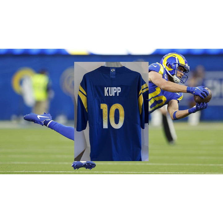 Cooper Kupp Los Angeles Rams Game Model Nike Size Large authentic jersey signed with proof