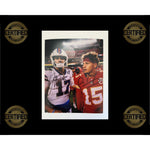 Load image into Gallery viewer, Patrick Mahomes Kansas City Chiefs Josh Allen Buffalo Bills 8x10 photo signed with proof
