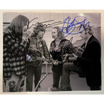 Load image into Gallery viewer, CSNY David Crosby Neil Young Graham Nash Stephen Stills 8x10 photo signed with proof

