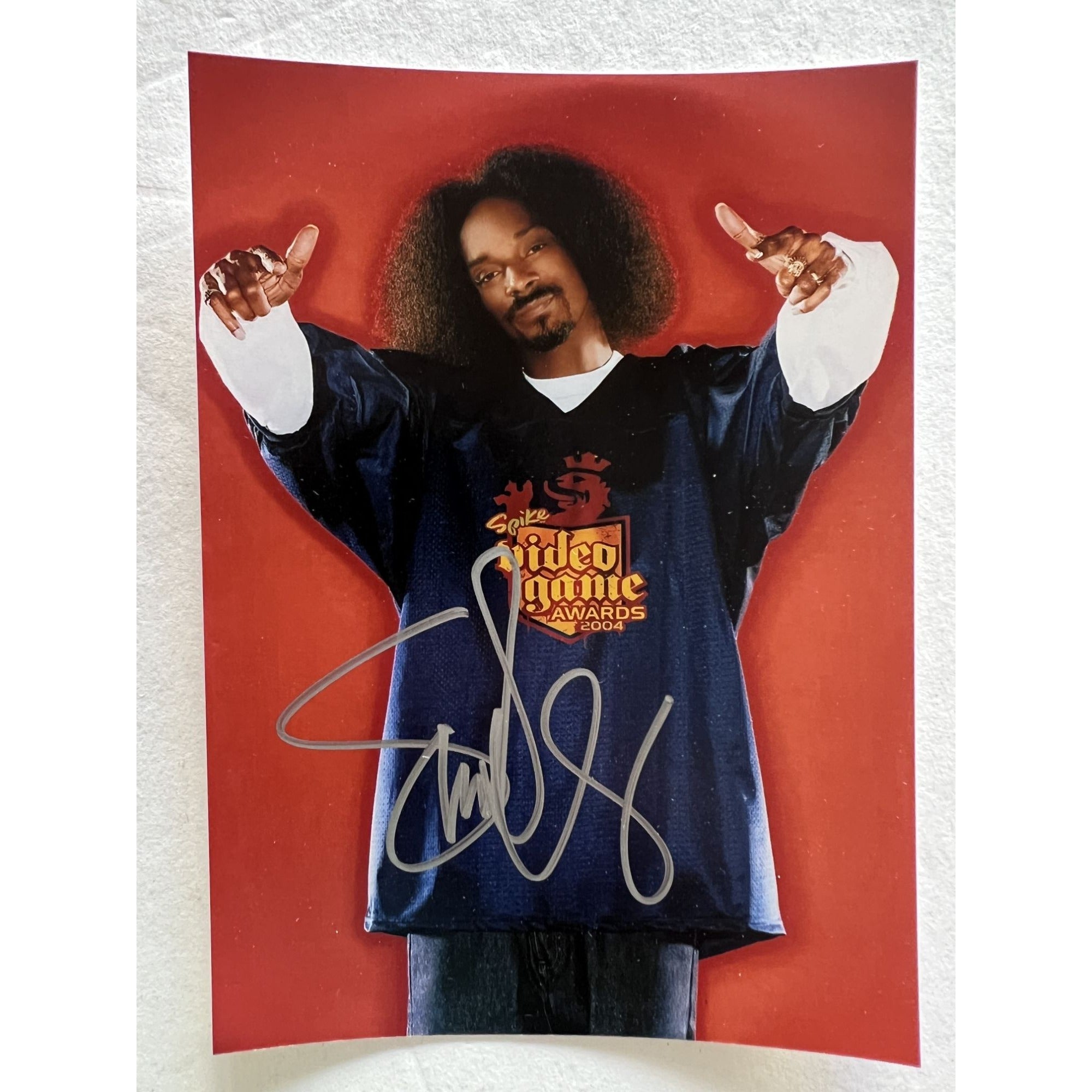Snoop Dogg Calvin Cordozar Broadus Jr. 5x7 photograph  signed with proof