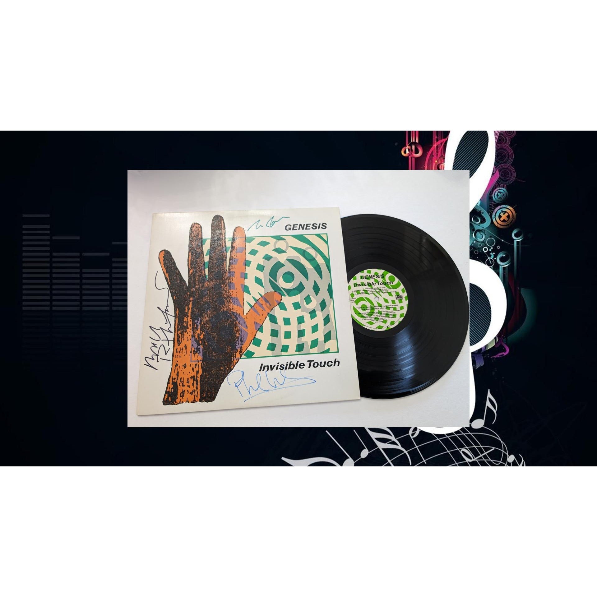Michael Rutherford Invisible Touch Genesis invisible Touch Bill Collins Tony Banks Mike Rutherford