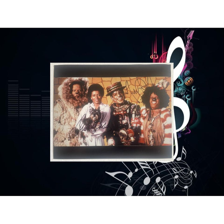 Michael Jackson Diana Ross 8x10 photo signed with proof