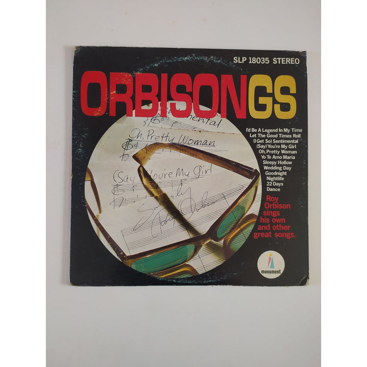 Roy Orbison original LP signed