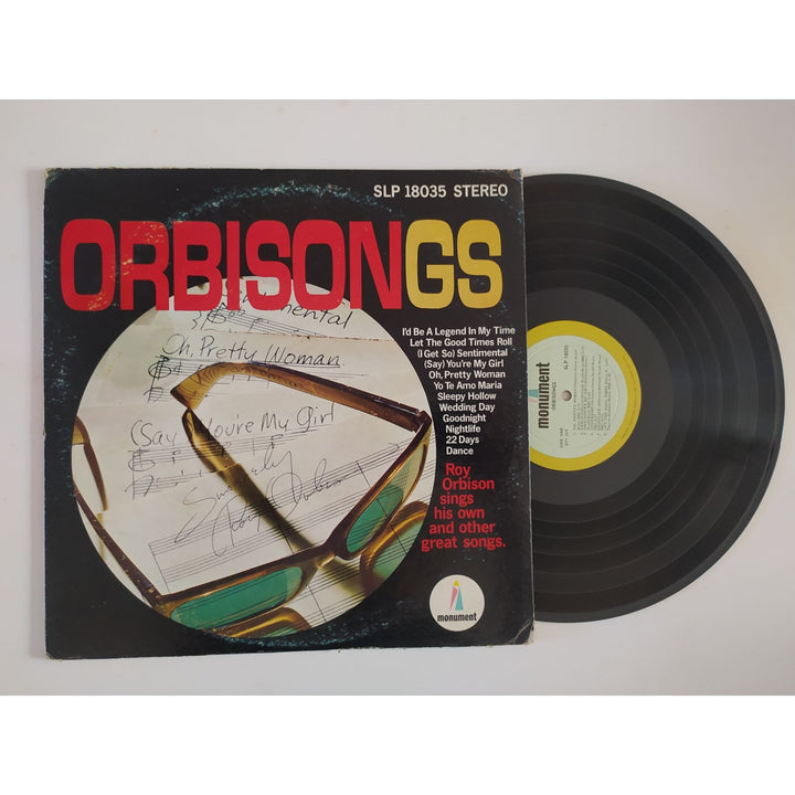 Roy Orbison original LP signed