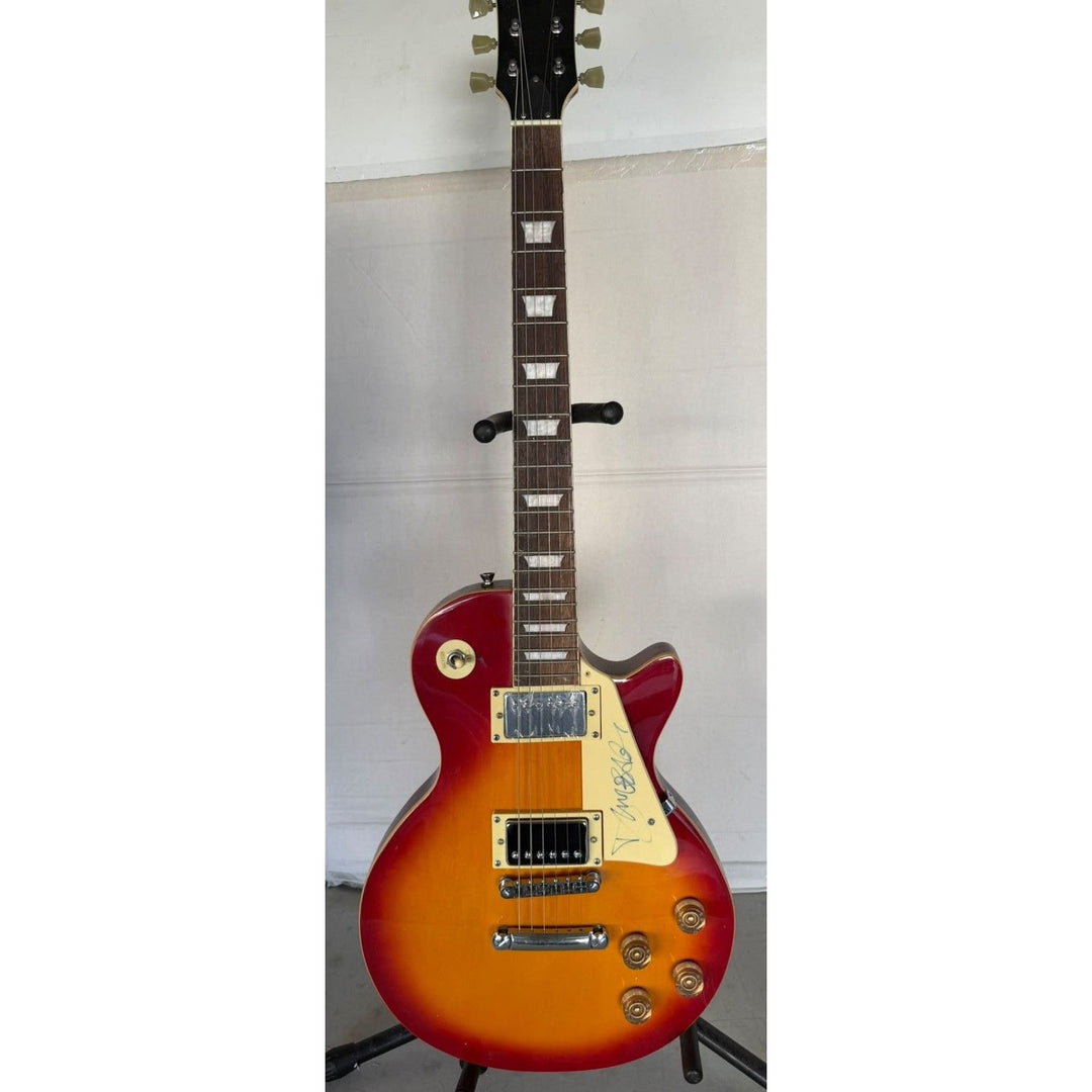 Pantera Dimebag Darrell Abbott Les Paul vintage electric guitar signed with full provenance, photo proof and AI certification .