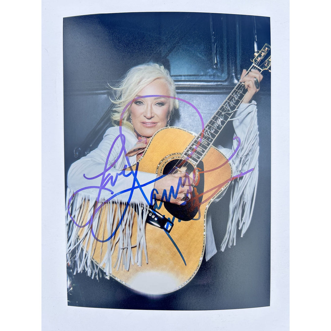 Tanya Tucker Country Music Legend 5x7 Photo signed with proof.