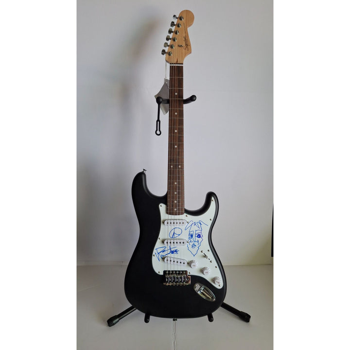 Fender Stratocaster electric guitar, Dave Mathews signed with sketch extremely unique with proof