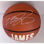 Load image into Gallery viewer, LeBron James Los Angeles Lakers full size Spalding basketball signed with proof
