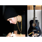 Load image into Gallery viewer, Justin Bieber One of A kind 39&#39; inch full size acoustic guitar signed with proof
