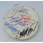 Load image into Gallery viewer, Simon Le Bon Duran Duran 10-in tambourine signed with proof

