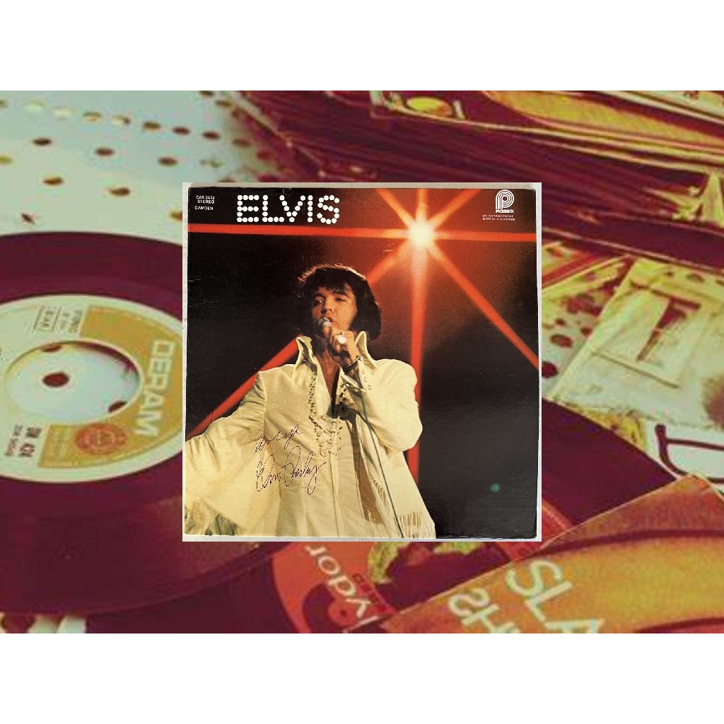 Elvis Presley "you ll never walk alone" LP signed