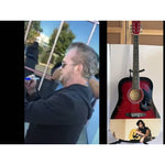 Load image into Gallery viewer, John cougar Mellercamp One of A kind 39&#39; inch full size acoustic guitar signed
