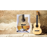 Load image into Gallery viewer, Ed Sheeran signed with sketch one of a kind full size acoustic guitar signed with proof
