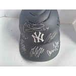 Load image into Gallery viewer, Aaron Judge Gleyber Torres Gary Sanchez Giancarlo Stanton New York Yankees full size batting helmet signed
