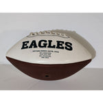 Load image into Gallery viewer, Philadelphia Eagles football Michael Vick LeSean McCoy DeSean Jackson Chip Kelly full size football signed
