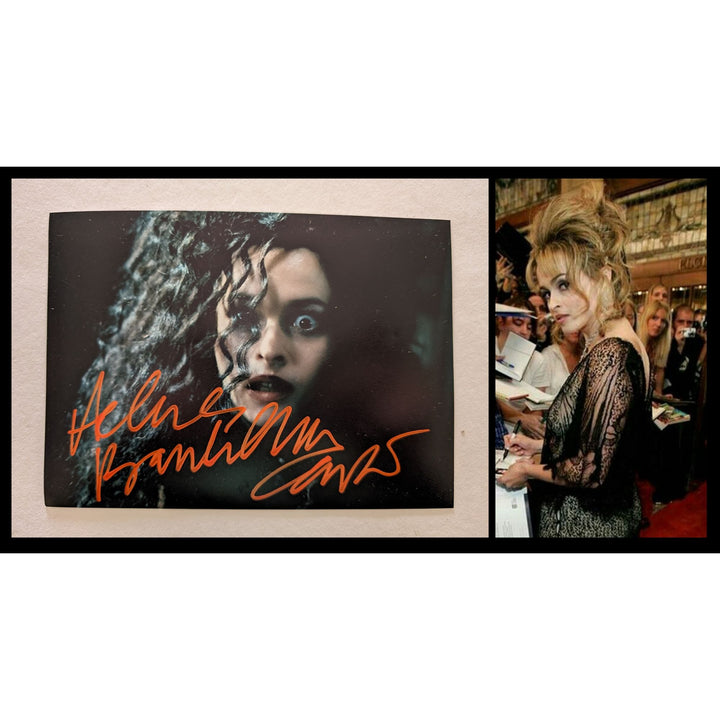 Helena Bonham Carter Harry Potter 5 x 7 photo signed