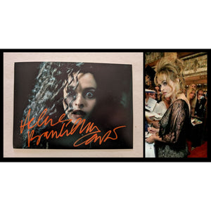 Helena Bonham Carter Harry Potter 5 x 7 photo signed