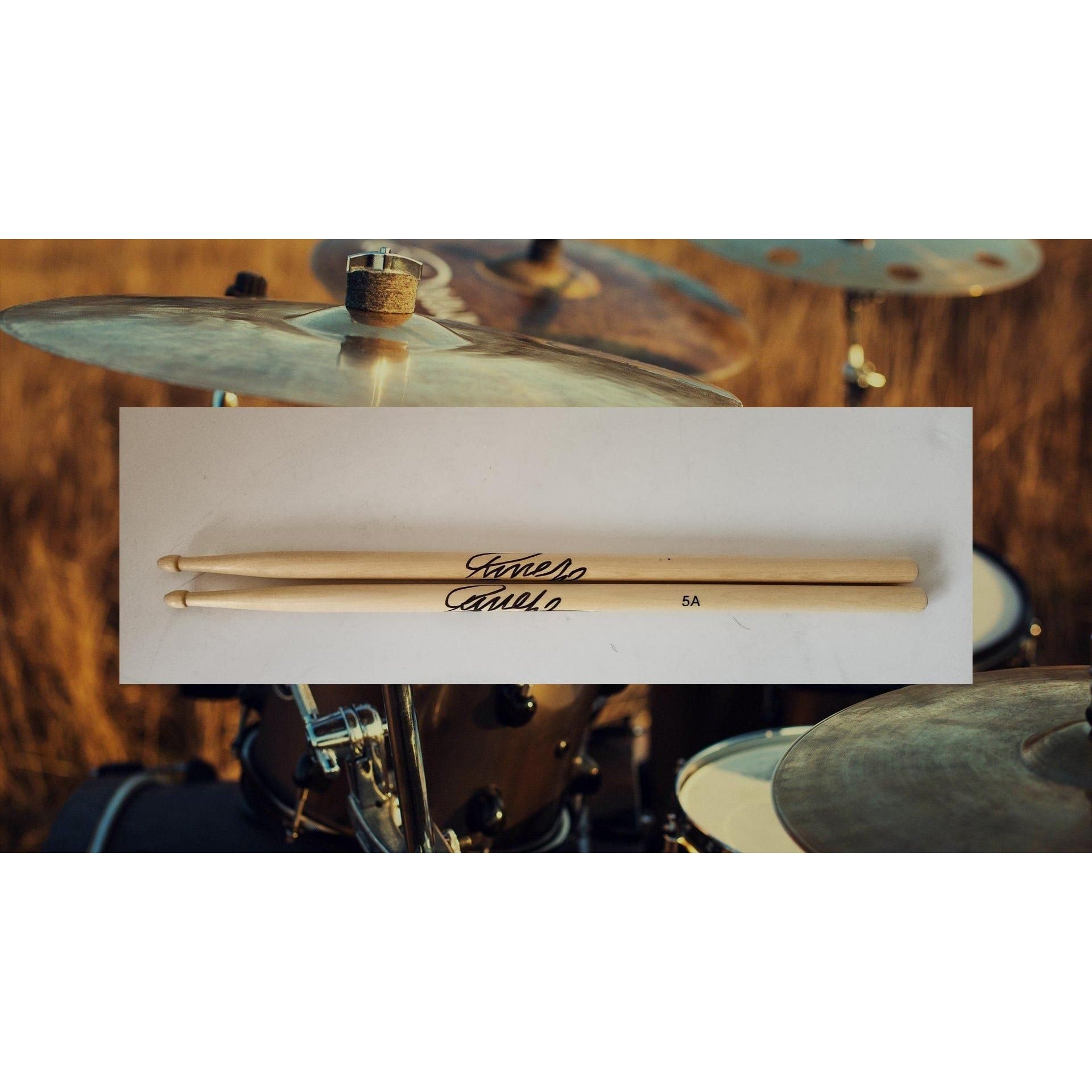 Ringo Starr The Beatles Drumstick signed with proof