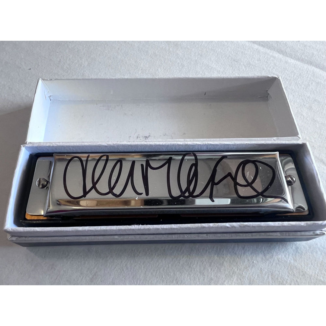 Taj Mahal harmonica signed