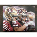 Load image into Gallery viewer, San Francisco 49ers brock purdy and Christian McCaffrey 8x10 photo signed with proof
