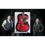 Load image into Gallery viewer, Don Henley Glenn Frey Bernie Laden Randy Meisner Joe Walsh Don Felder Vince Gill the Eagles full size acoustic guitar signed with proof
