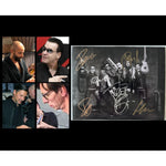 Load image into Gallery viewer, RammsteinTill Linderman Richard Kruspe Paul Landers Oliver Riedel Christoph Schneider , Christian &quot;flake&quot; Loren 8X10 photo signed with proof
