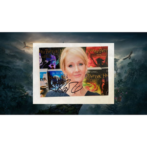 JK Rowling Harry Potter author 5x7 photo signed with proof