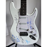 Load image into Gallery viewer, Pearl Jam Eddie Vedder, Jeff Ament, Stone Gossard, Matt Cameron and Mike McCready 40&#39;&#39; electric guitar signed
