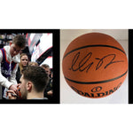 Load image into Gallery viewer, Luca Doncic Dallas Mavericks Spalding NBA full size basketball signed with proof
