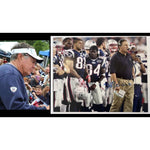 Load image into Gallery viewer, Bill Belichick and Tom Brady 16 x 20 New England Patriots photo signed with proof
