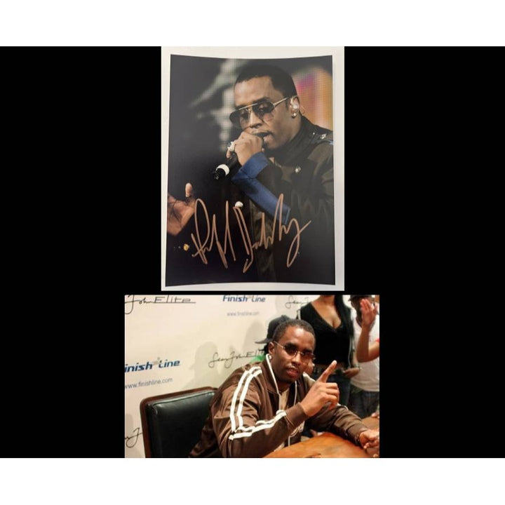 Sean John Combs *Puff Daddy* 5x7 photograph  signed with proof