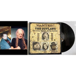 Load image into Gallery viewer, Waylon Jennings, Willie Nelson, Jessi Colter, Tompall Glaser The Outlaws album signed with proof
