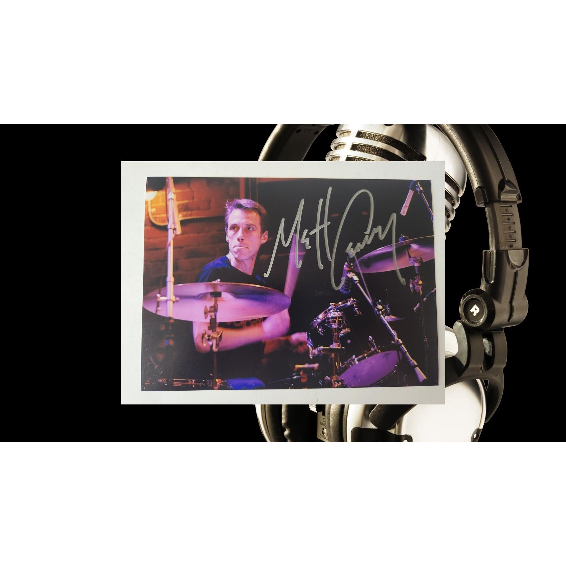 Matt Cameron Pearl Jam legendary drummer 5x7 photo signed with proof