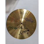 Load image into Gallery viewer, Keith Richards, Charlie Watts, Ronnie Wood, Mick Jagger, The Rolling Stones one-of-a-kind cymbal signed with proof
