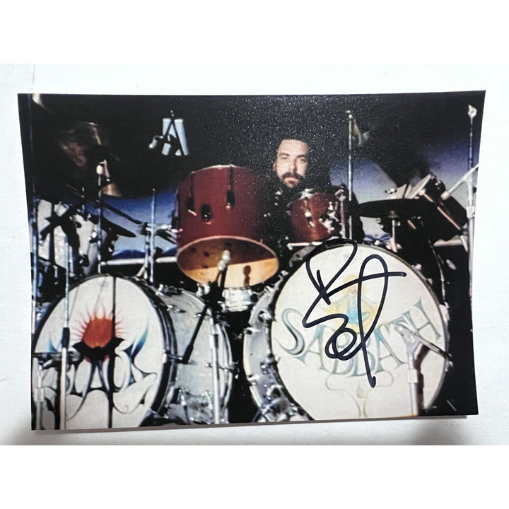 Bill Ward Black Sabbath the legendary drummer 5x7 photo signed with proof