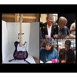 Load image into Gallery viewer, Deep Purple Telecaster electric Ritchie Blackmore Ian Gillan Dave Coverdale John Lord Simon McBride Steve Morse purple Telecaster guitar
