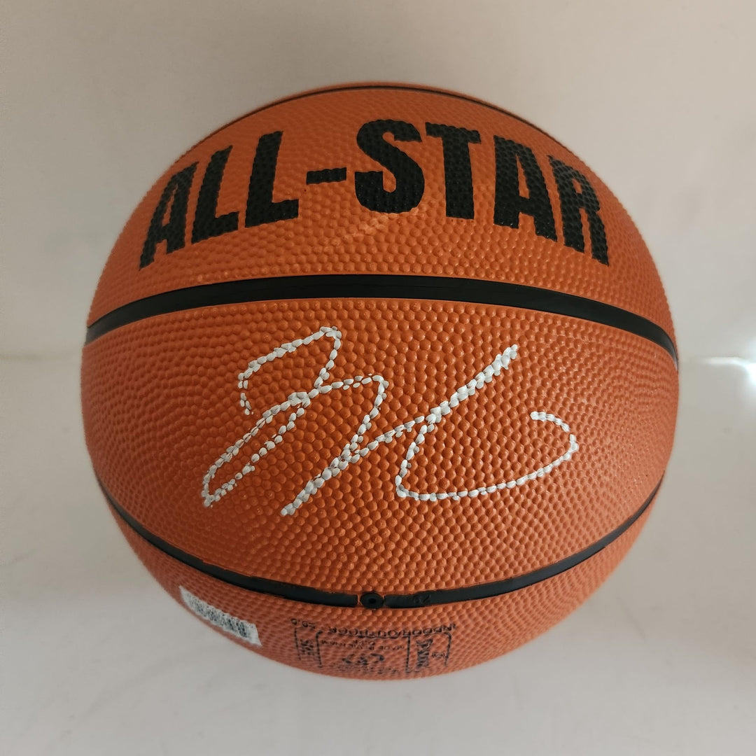 Jason Tatum Boston Celtics full size NBA basketball signed with proof & free acrylic display case