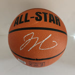 Load image into Gallery viewer, Jason Tatum Boston Celtics full size NBA basketball signed with proof &amp; free acrylic display case
