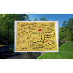 Load image into Gallery viewer, Masters champions Sam Sneed Jack Nicklaus Tiger Woods Arnold Palmer Phil Mickelson 30 former Champions signed with proof
