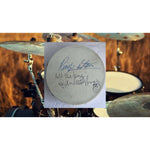 Load image into Gallery viewer, Paul McCartney and Ringo Starr of The Beatles 10-in tambourine signed with proof
