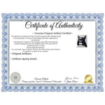 Load image into Gallery viewer, Black Sabbath Ronnie James Dio Ozzy Osbourne Tony iomi Geezer Butler Bill Ward    Stratocaster electric pickguard signed with proof
