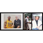 Load image into Gallery viewer, Phil Jackson Kobe Bryant Los Angeles Lakers 8 by 10 photo signed with proof
