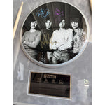 Load image into Gallery viewer, Led Zeppelin John Bonham, Jimmy Page, Robert Plant, John Paul Jones signed and framed 33x24
