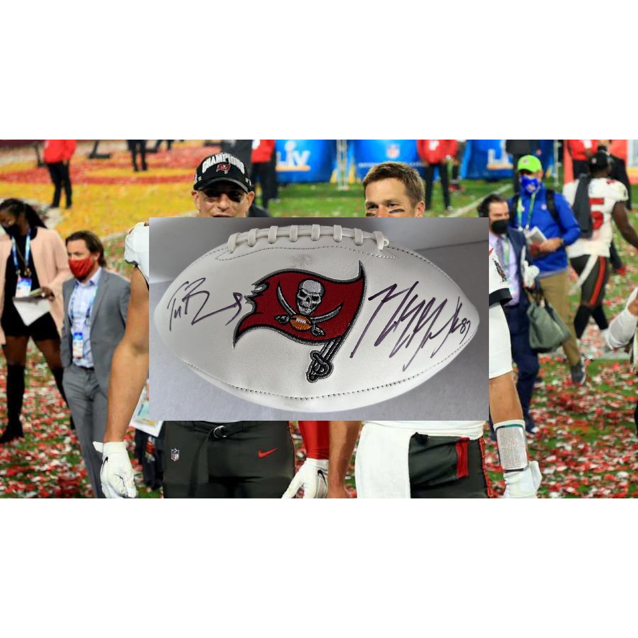 Shop Rob Gronkowski Tampa Bay Buccaneers Signed Speed Full Size