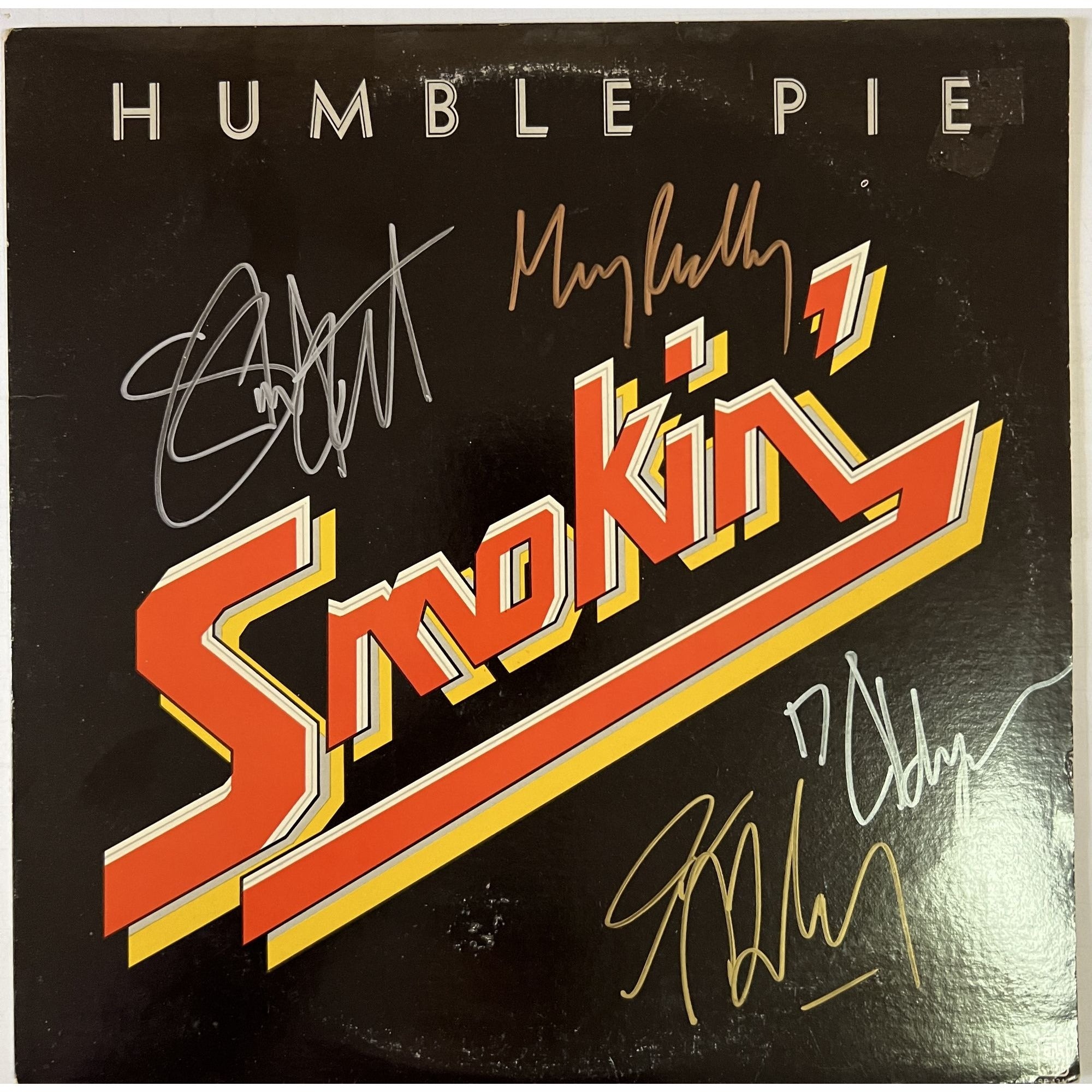 HUMBLE PIE  "Smokin" Lp    Steve Marriott, Clem Clempson , Greg Ridley ,  Jerry Shirley
