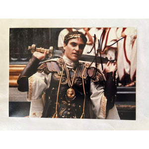 Joaquin Phoenix 5x7 photograph the Gladiator signed with proof