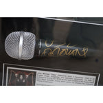 Load image into Gallery viewer, Ozzy Osbourne Black Sabbath One of a Kind microphone signed and framed with proof
